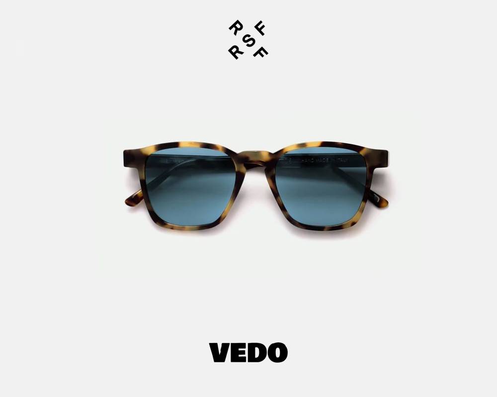 Rectangular sunglasses Retrosuperfuture UNICO vedosunglasses brown havana