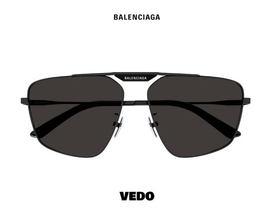 Balenciaga BB 0246S Aviator Sunglasses vedosunglasses.com black