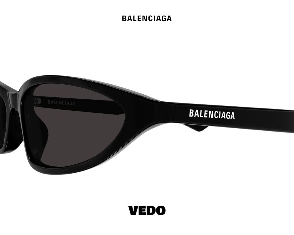 Balenciaga BB 0402S Tiny Wrap Feminine Sunglasses vedosunglasses.com black