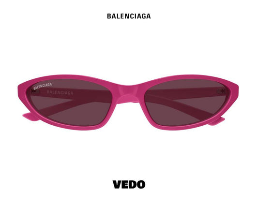 Balenciaga BB 0402S Tiny Wrap Feminine Sunglasses vedosunglasses.com fucsia