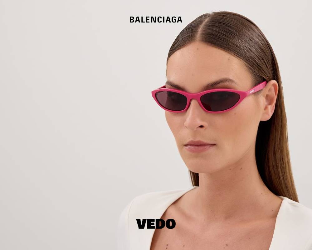 Balenciaga BB 0402S Tiny Wrap Feminine Sunglasses vedosunglasses.com fucsia