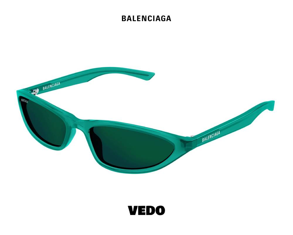 Balenciaga BB 0402S Tiny Wrap Feminine Sunglasses vedosunglasses.com green