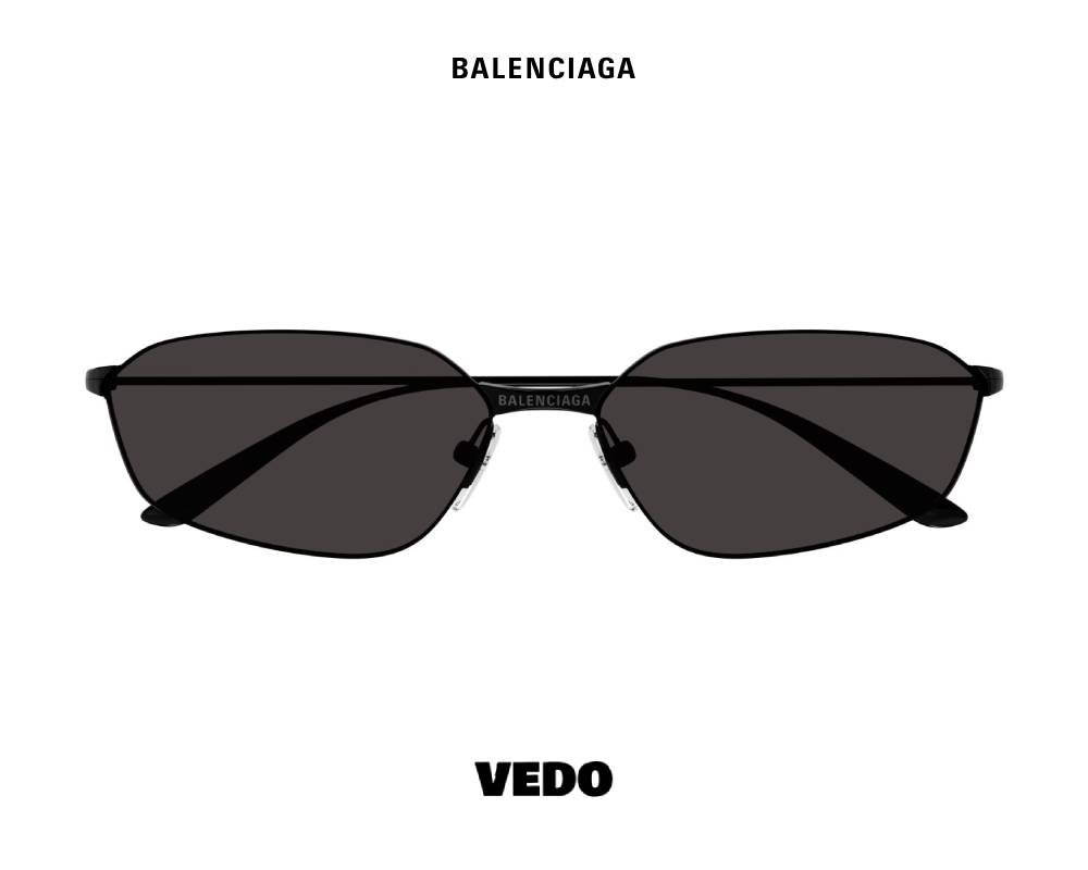 Balenciaga BB 0412S Superlight Geometric Sunglasses vedosunglasses.com black