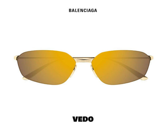 Balenciaga BB 0412S Superlight Geometric Sunglasses vedosunglasses.com gold