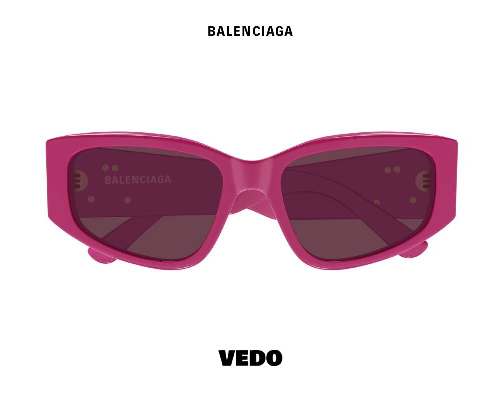 Balenciaga BB 0475S Feminine Acetate vedoSunglasses fucsia