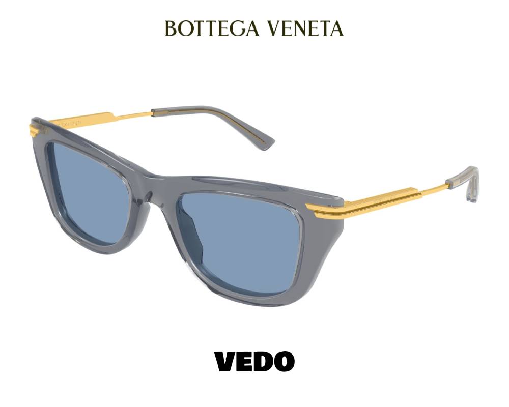 Bottega Veneta BV1369 Oversized Cat-Eye Sunglasses vedosunglasses.com  azure