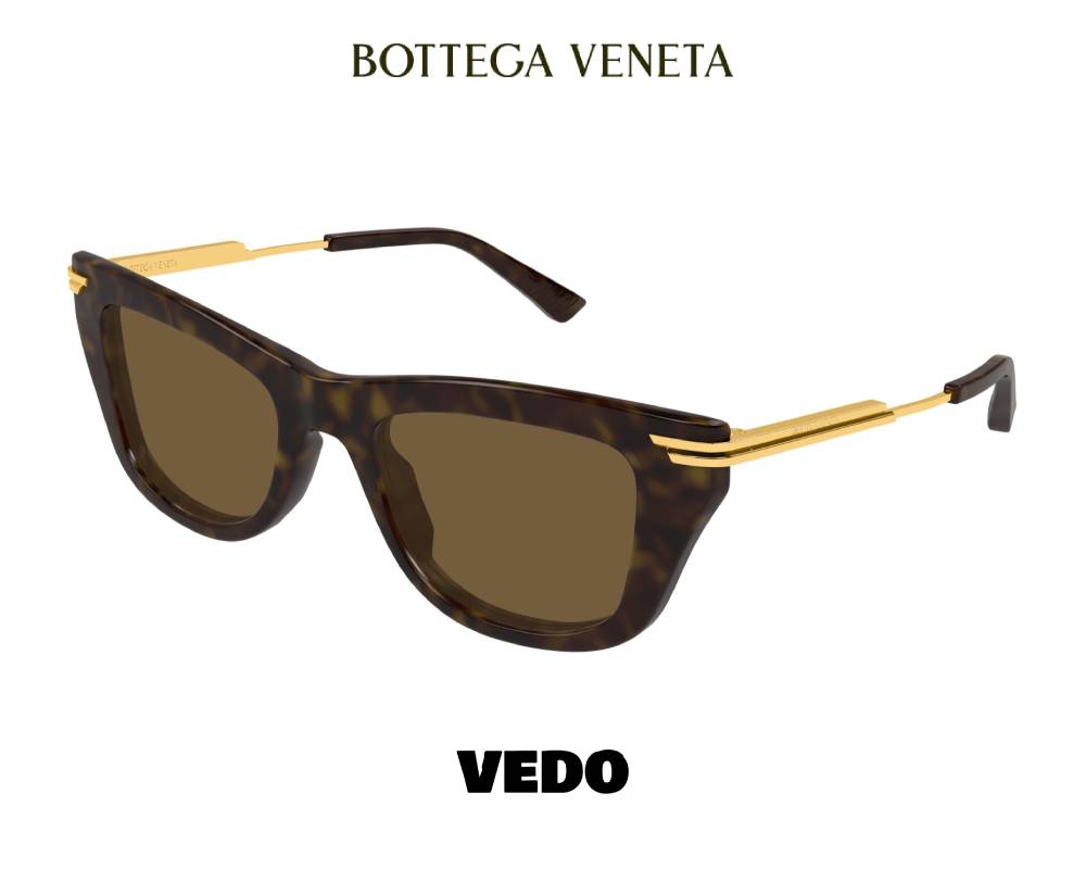 Bottega Veneta BV1369 Oversized Cat-Eye Sunglasses vedosunglasses.com  brown havana