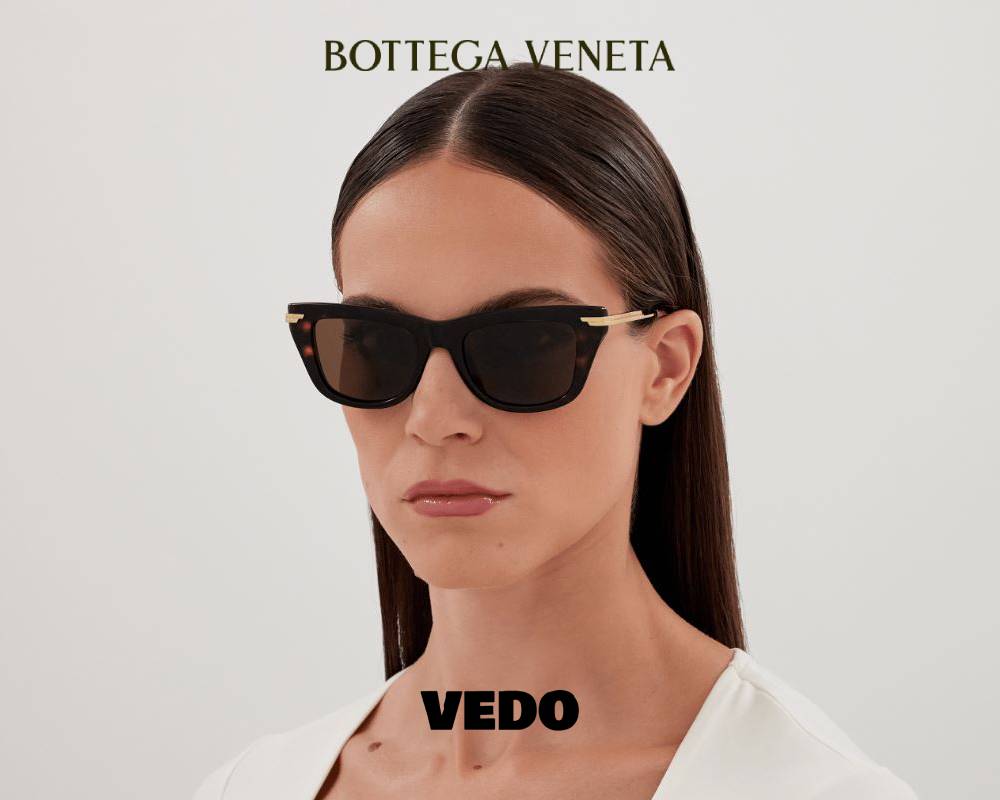 Bottega Veneta BV1369 Oversized Cat-Eye Sunglasses vedosunglasses.com  brown havana