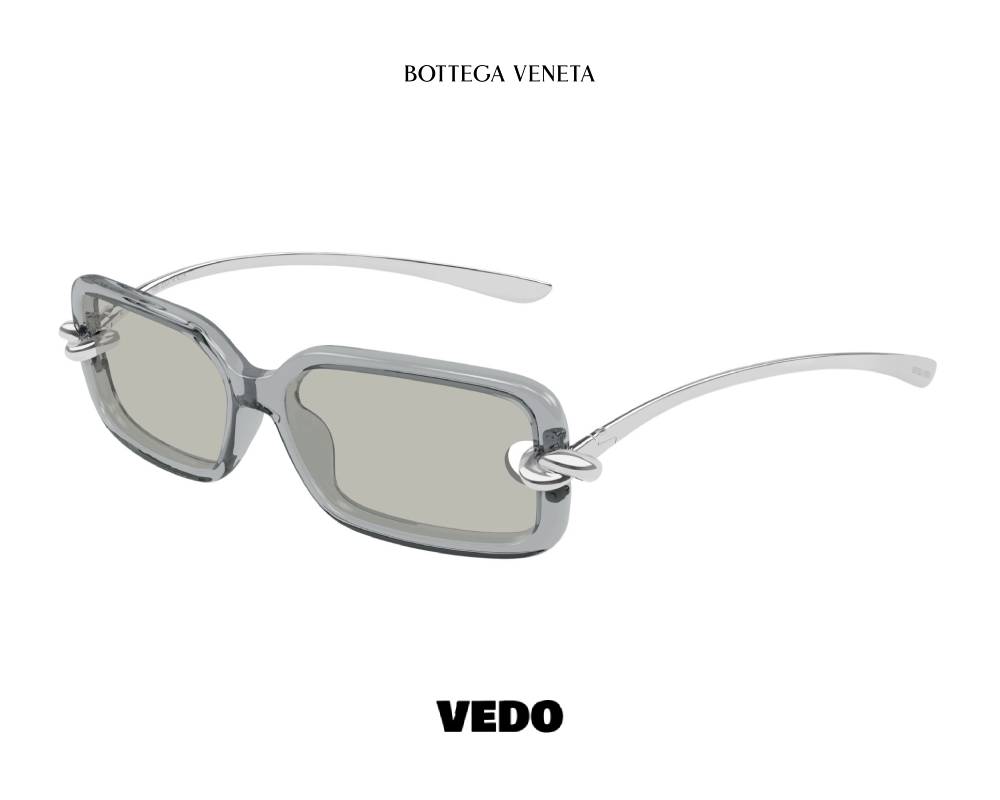 Bottega Veneta BV 1439 Knot Sunglasses vedosunglasses.com silver