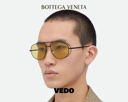 Bottega Veneta Classic Aviator Sunglasses BV1344S