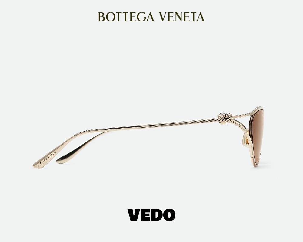 Bottega Veneta Knot Cat-Eye Sunglasses BV1330S