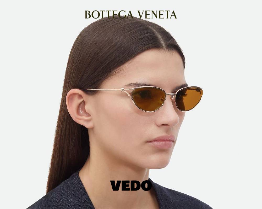 Bottega Veneta Knot Cat-Eye Sunglasses BV1330S