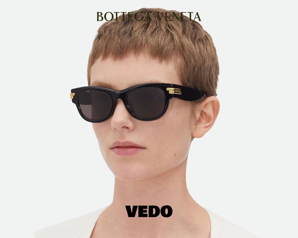 Bottega Veneta Mitre Square Sunglasses BV1323