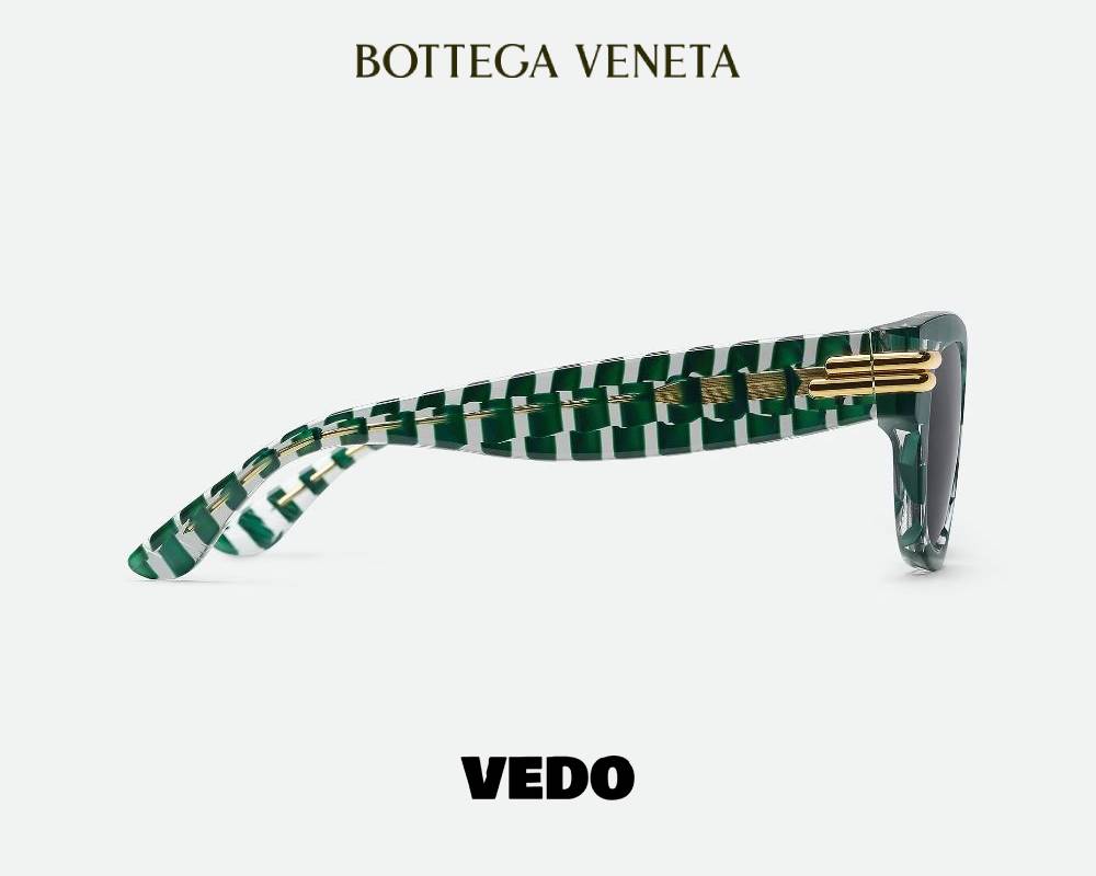 Bottega Veneta Mitre Square Sunglasses BV1323