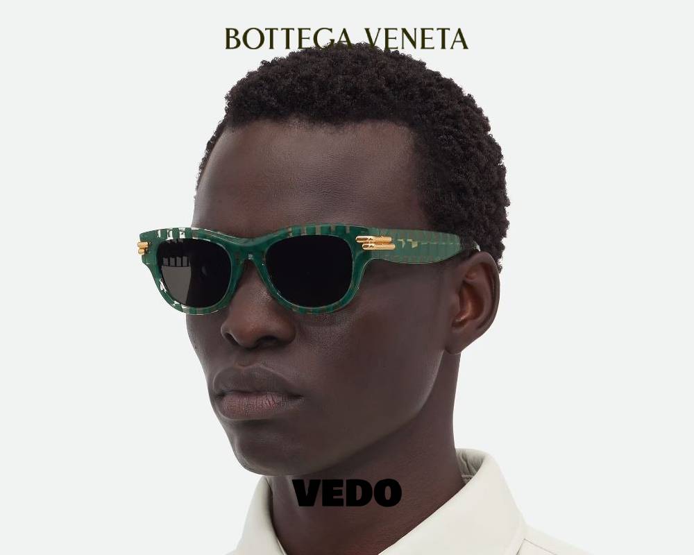 Bottega Veneta Mitre Square Sunglasses BV1323