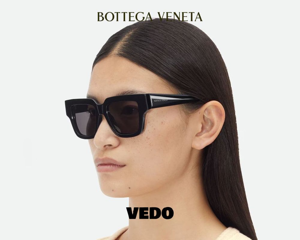 Bottega Veneta Tri-Fold Square Sunglasses BV1276S