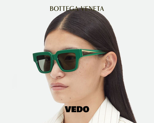 Bottega Veneta Tri-Fold Square Sunglasses BV1276S