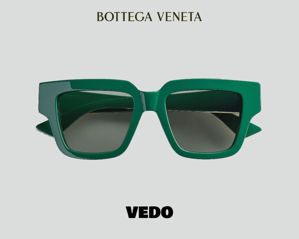 Bottega Veneta Tri-Fold Square Sunglasses BV1276S