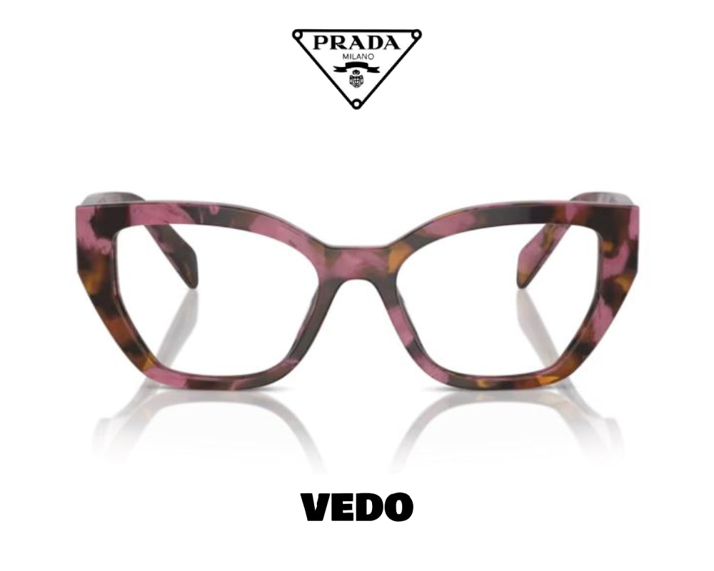Cat eye bold eyeglasses PRADA A16Vvedosunglasses.com rose havana