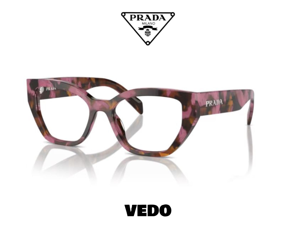 Cat eye bold eyeglasses PRADA A16Vvedosunglasses.com havana rose
