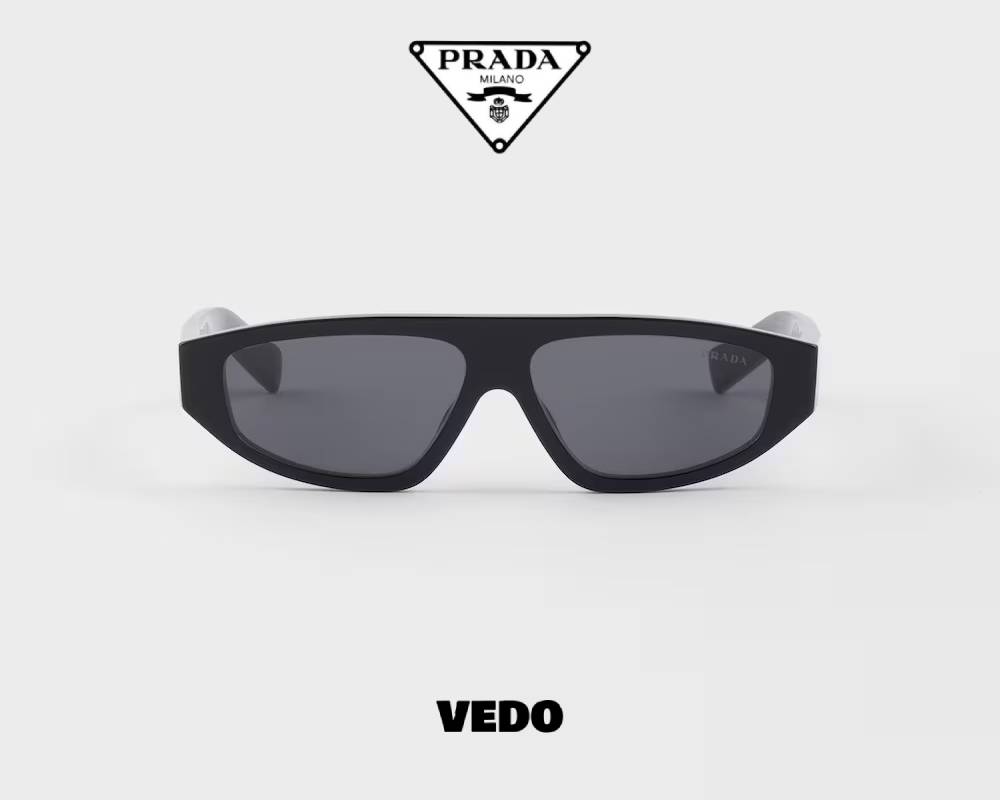 Design Prada SPR C02 Acetate Sunglasses black