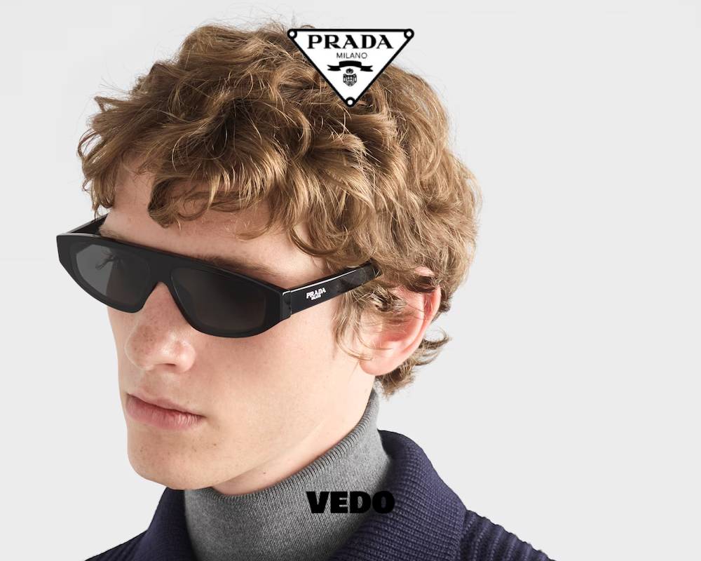 Design Prada SPR C02 Acetate Sunglasses black
