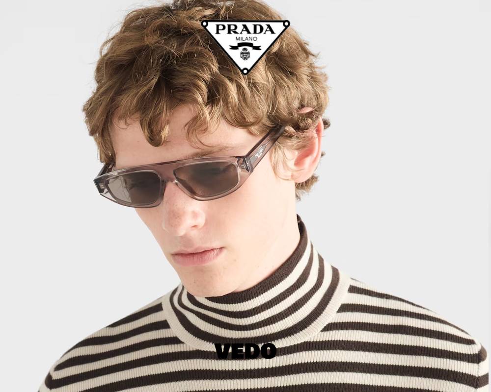 Design Prada SPR C02 Acetate Sunglasses grey