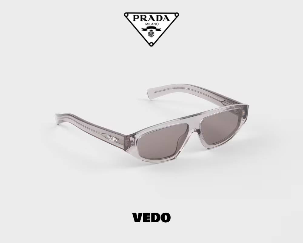 Design Prada SPR C02 Acetate Sunglasses grey