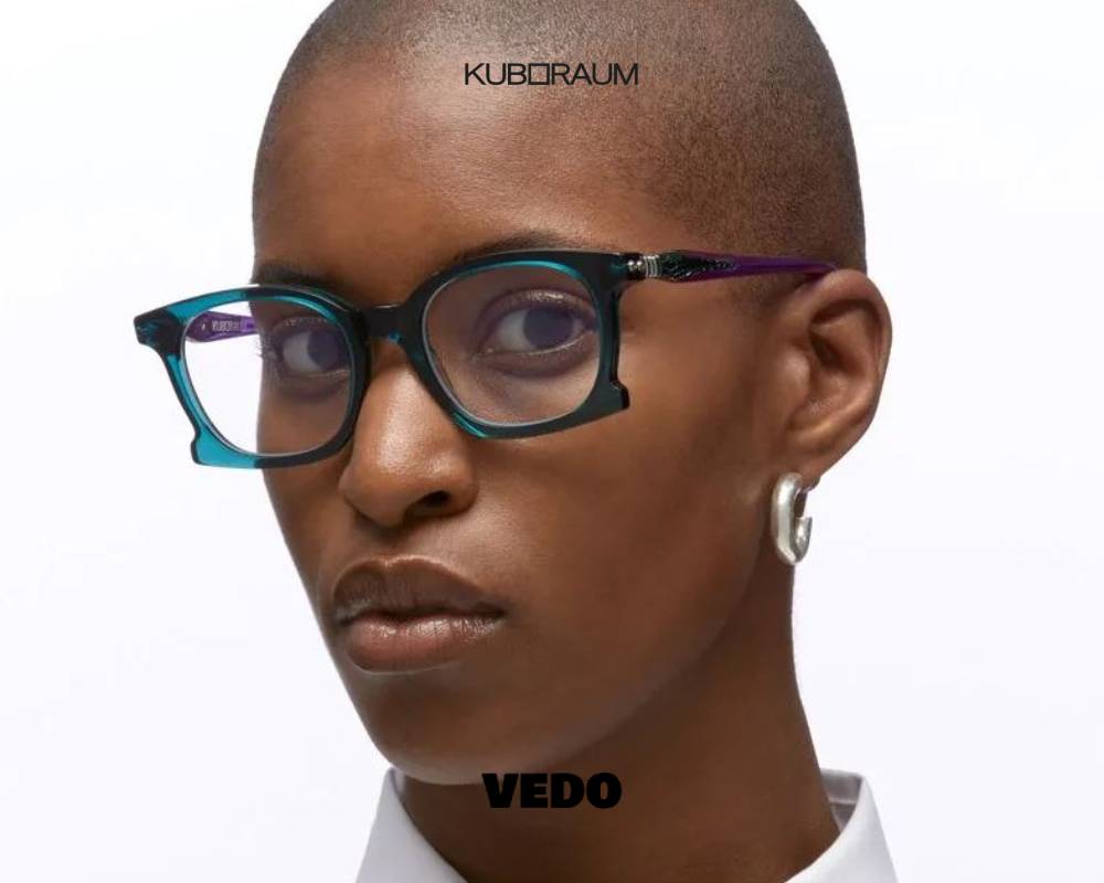 Kuboraum D71 woman Eyeglasses vedosunglasses.com green rain forest
