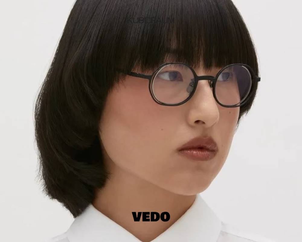 Kuboraum H11 Double Round Metal Eyeglasses vedosunglasses.com black