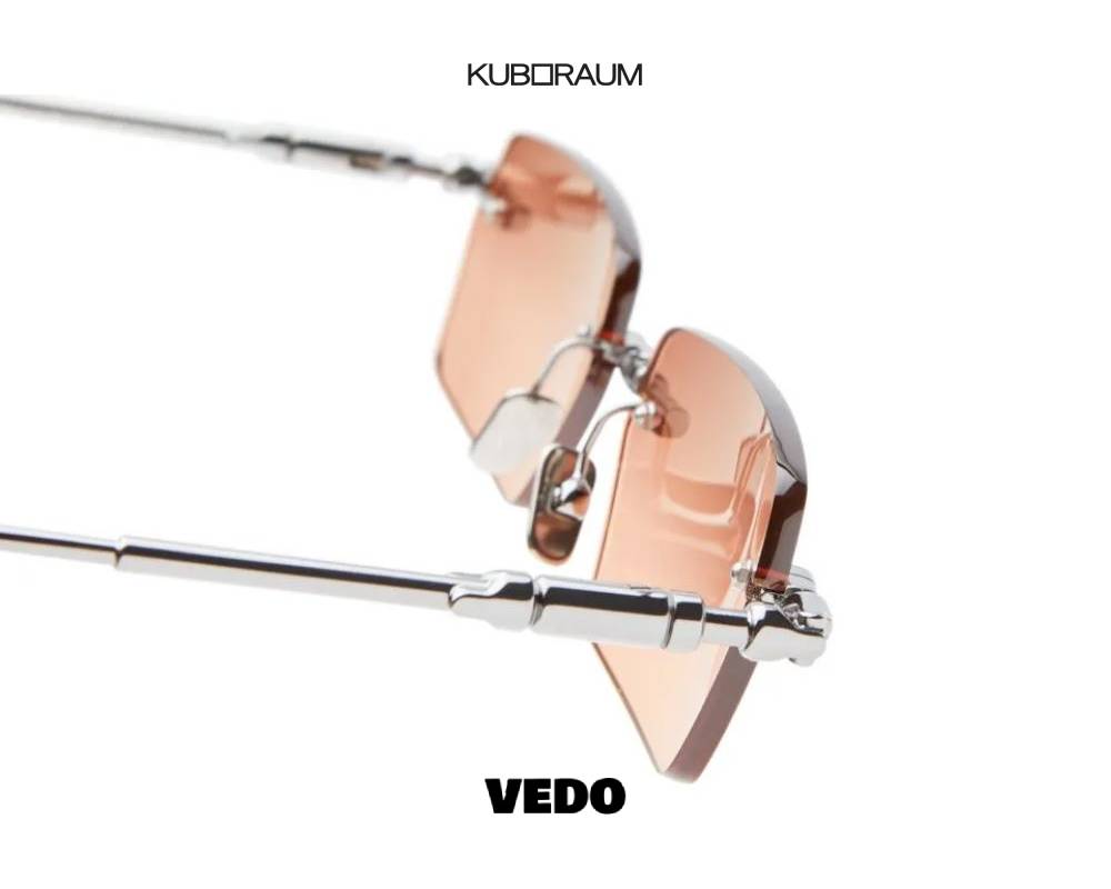 Kuboraum H61 LIGHT Gold Glasant Rectangular Sunglasses vedosunglasses.com gunmetal vedosunglasses.com 