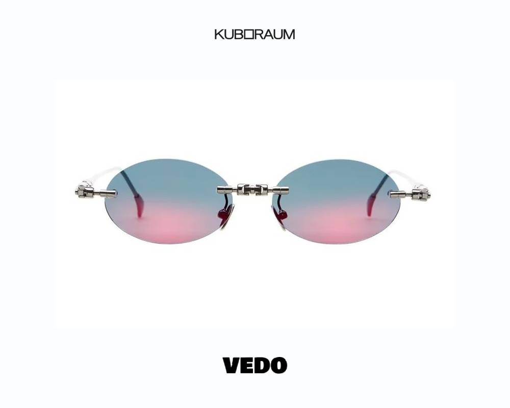 Kuboraum H62 Glasant Oval Sunglasses vedosunglasses.com gunmetal