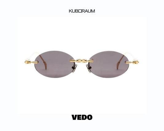 Kuboraum H62 Glasant Oval Sunglasses vedosunglasses.com gold 