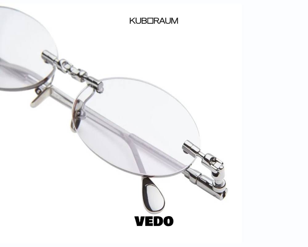 Kuboraum H62 Glasant Oval Sunglasses vedosunglasses.com dark gunmetal