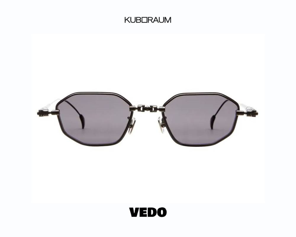 Kuboraum H66 Titanium Sunglasses vedosunglasses.com dark gunmetal 
