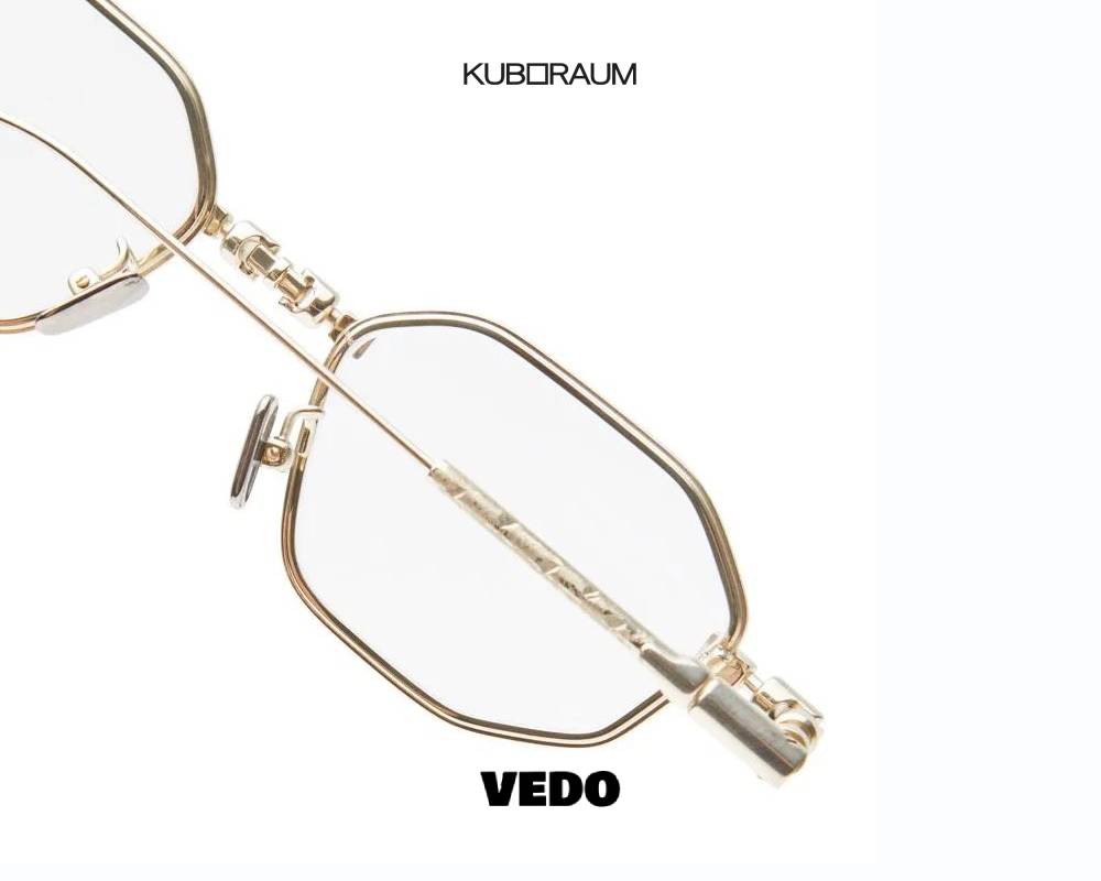 Kuboraum H66 Titanium Sunglasses vedosunglasses.com light gold