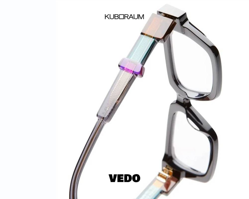 Kuboraum I01 Acetate Eyeglasses vedosunglasses.com black