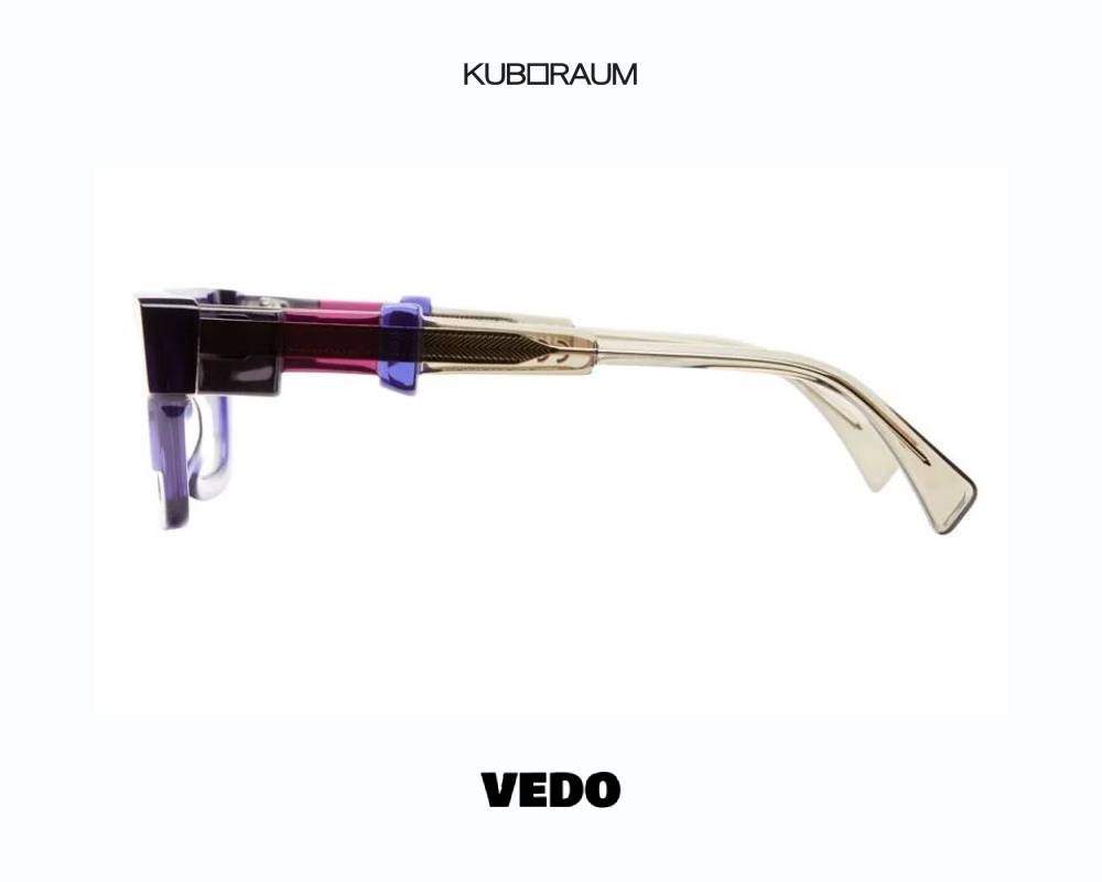 Kuboraum I01 Acetate Eyeglasses vedosunglasses.com blue
