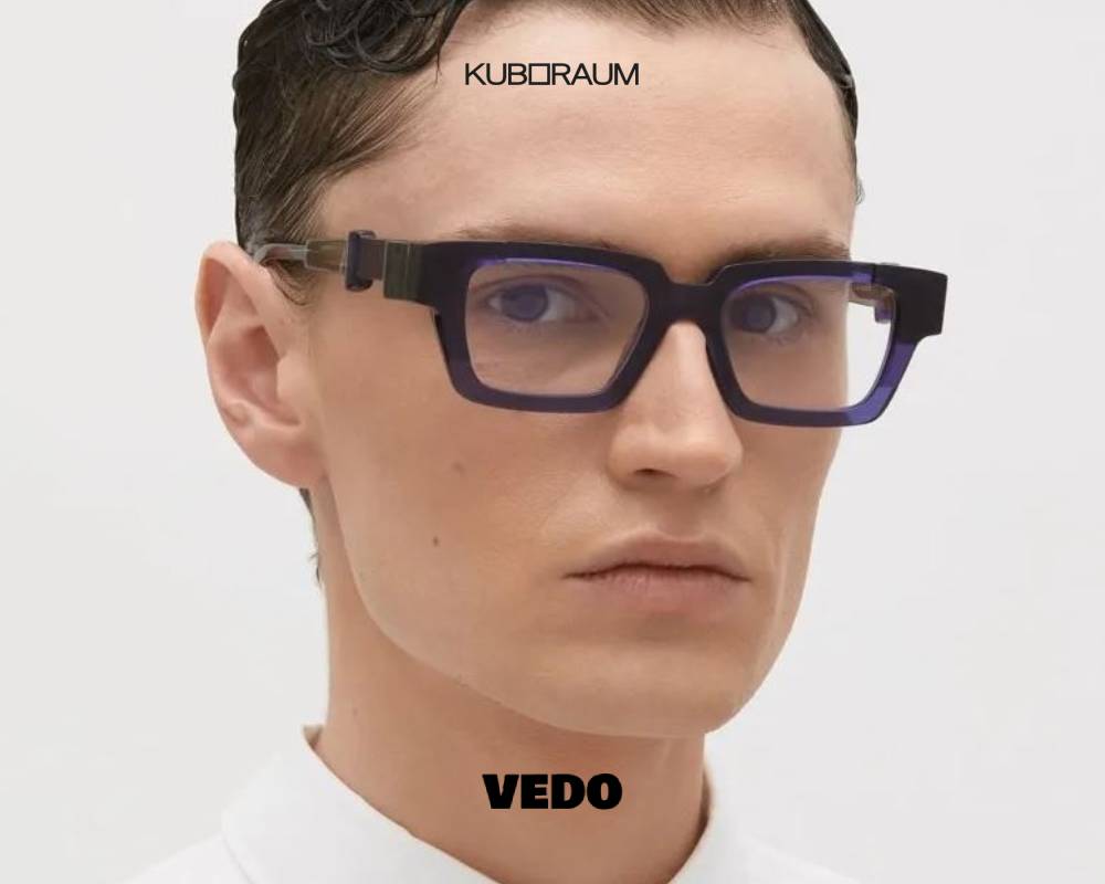 Kuboraum I01 Acetate Eyeglasses vedosunglasses.com blue