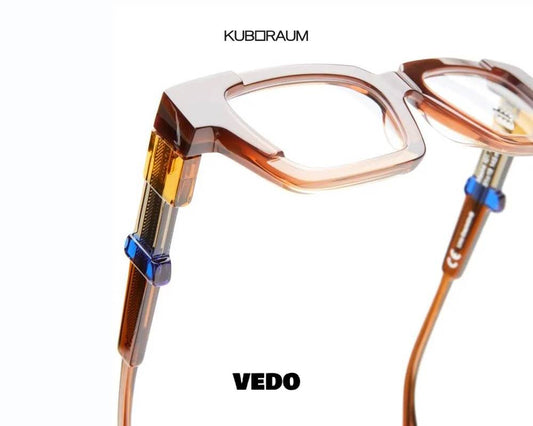 Kuboraum I01 Acetate Eyeglasses vedosunglasses.com gradient brown