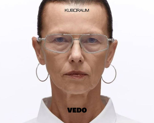 Kuboraum J73 Aviator Design Eyeglasses vedosunglasses.com silver