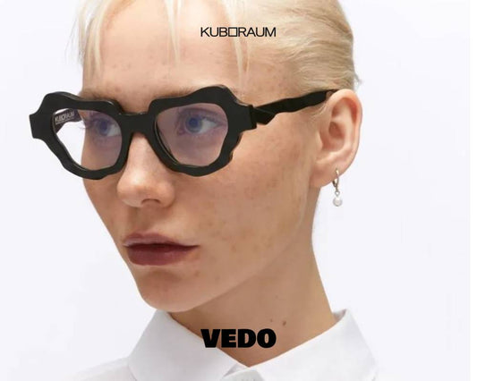 Kuboraum Mask G2 Wavy Cat Eye Design Eyeglasses