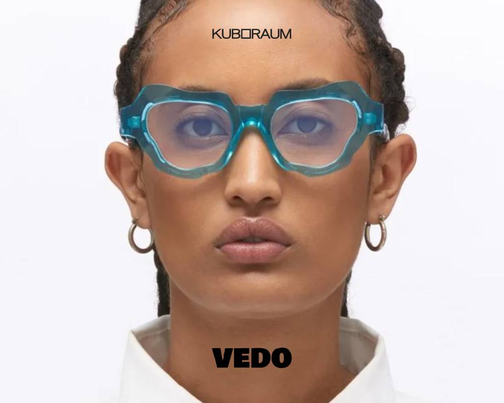 Kuboraum Mask G2 Wavy Cat Eye Design Eyeglasses