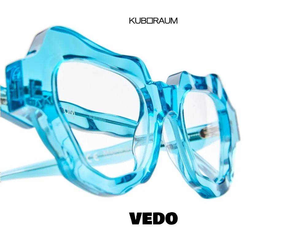 Kuboraum Mask G2 Wavy Cat Eye Design Eyeglasses