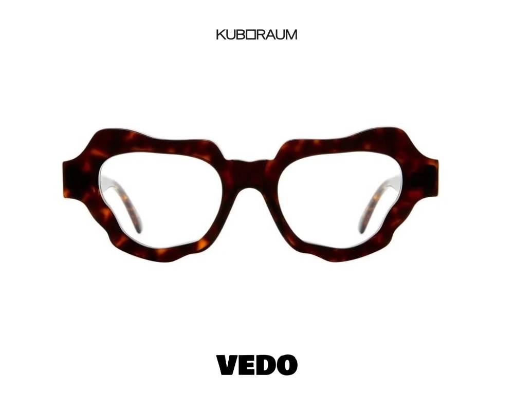 Kuboraum Mask G2 Wavy Cat Eye Design Eyeglasses