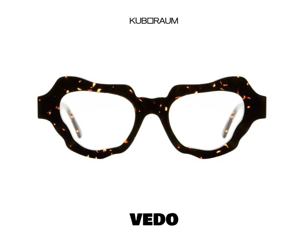 Kuboraum Mask G2 Wavy Cat Eye Design Eyeglasses