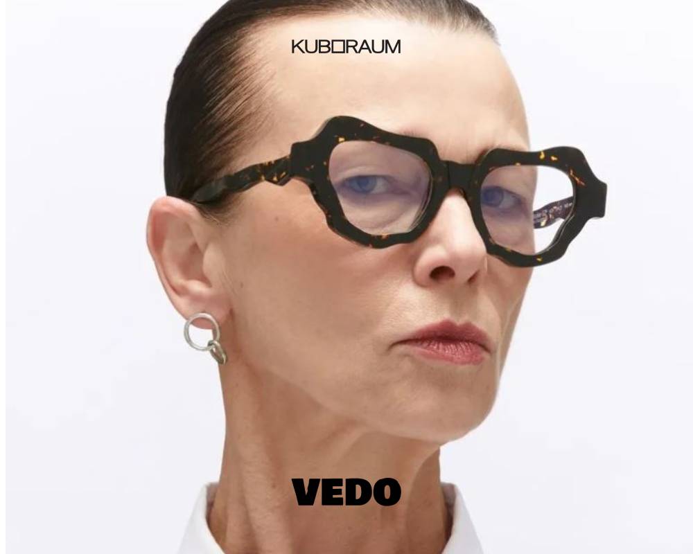 Kuboraum Mask G2 Wavy Cat Eye Design Eyeglasses