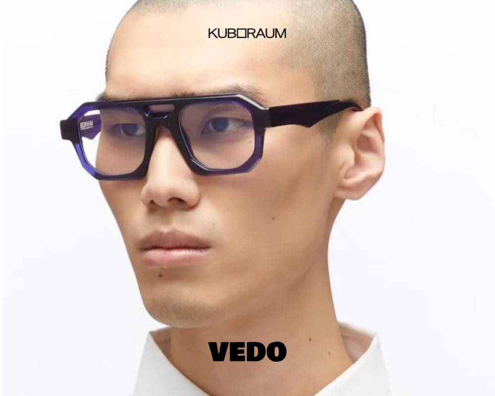 Kuboraum Mask K33 Double Bridge Aviator Design Eyeglasses