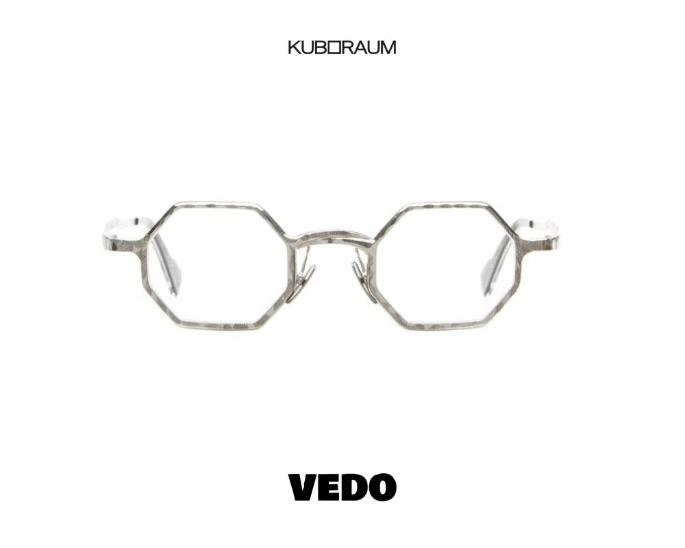 Kuboraum Mask Z19 Mini Hexagonal Metal Eyeglasses