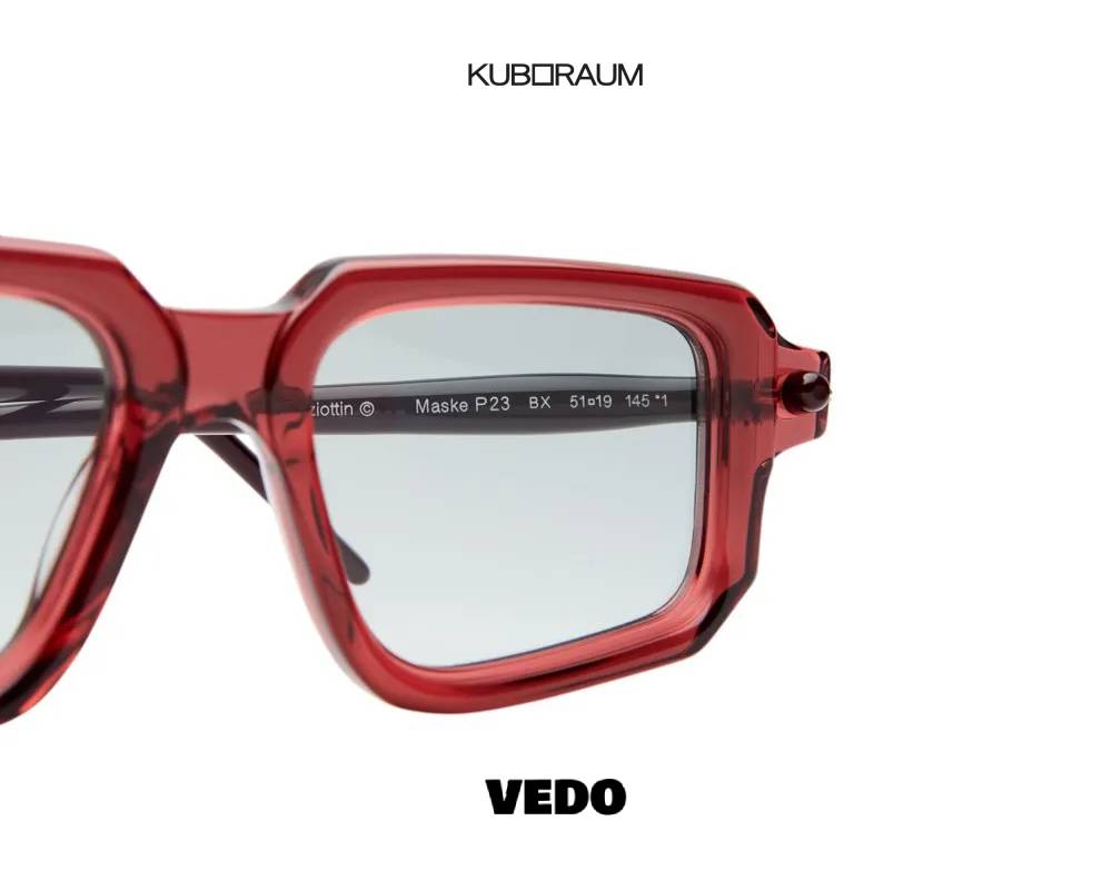 Kuboraum P23 Acetate Sunglasses vedosunglasses.com bordeaux